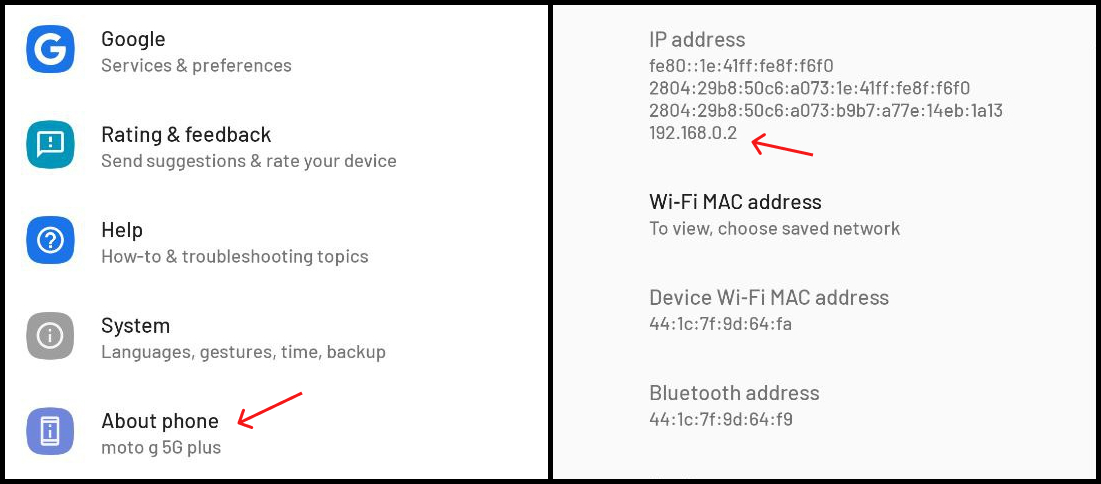 Devide Ip Address